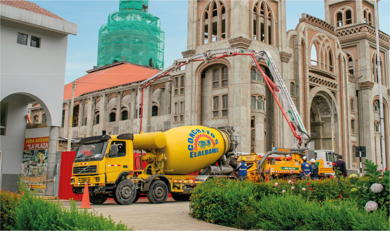 Obras con Concreto en Plaza